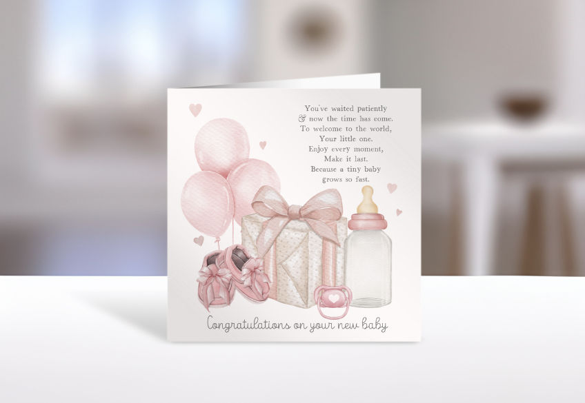 Thumbnail: New Baby Card