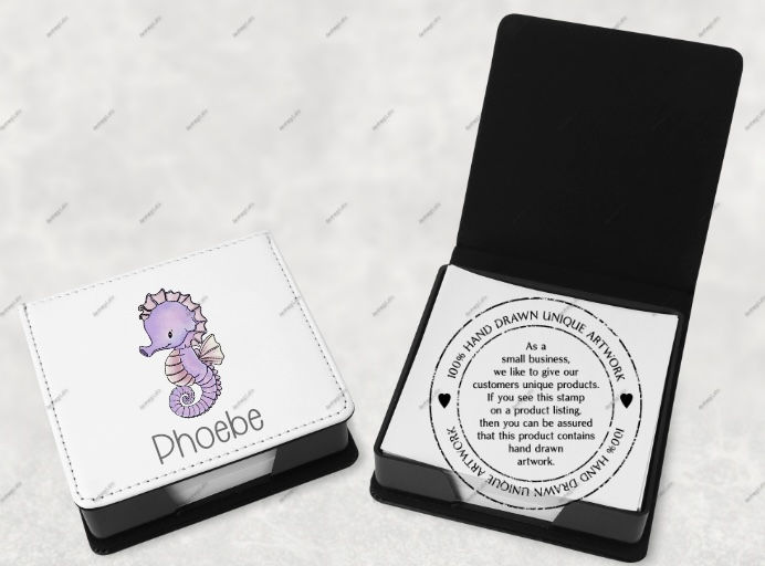 Thumbnail: Seahorse Sticky Notes Holder