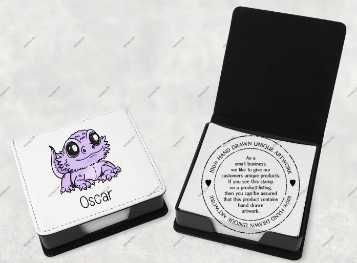 Thumbnail: Bearded Dragon Sticky Notes Holder
