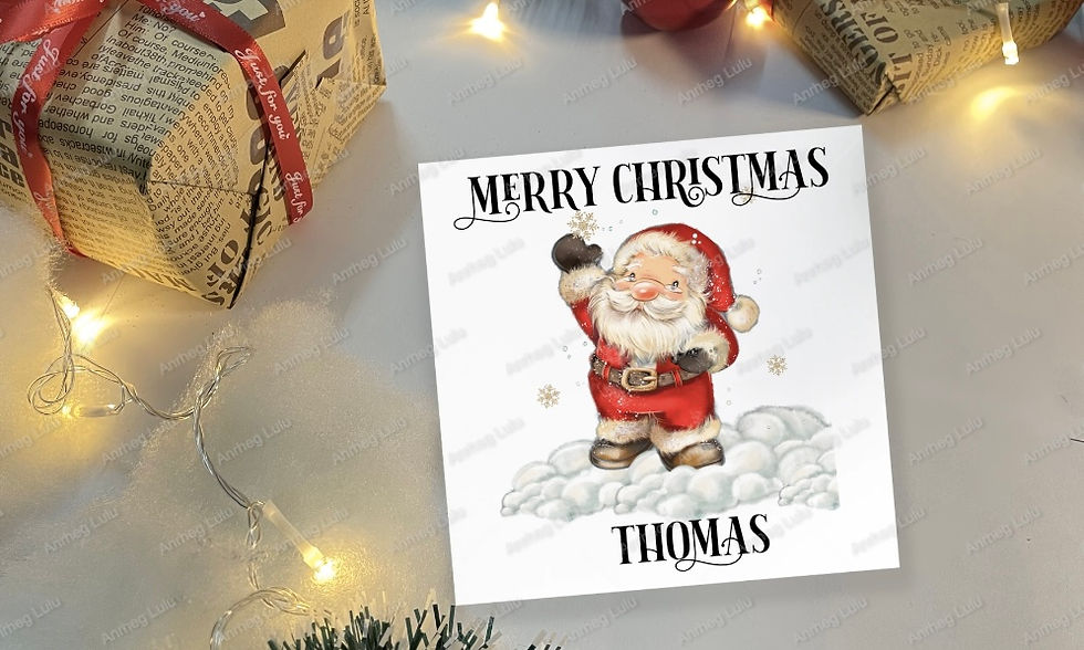 Thumbnail: Santa Card