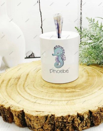  Seahorse Money Box