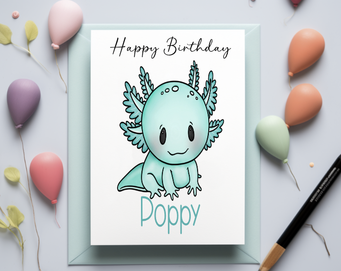 Thumbnail: Axolotl Card