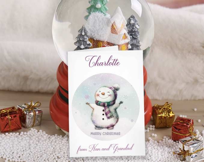 Snowman Card