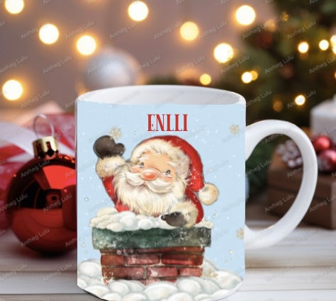 Santa Chimney Mug