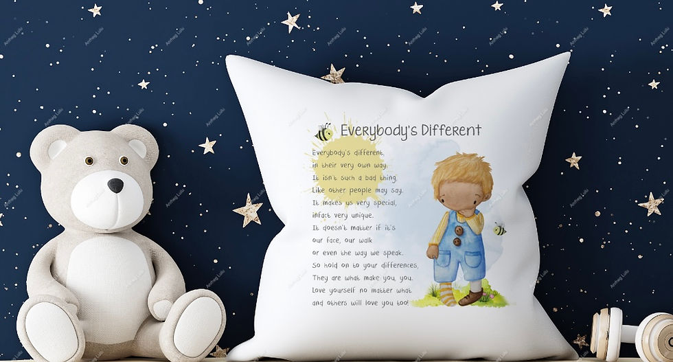 Thumbnail: Everybody’s Different Cushion (Velvet-Feel)