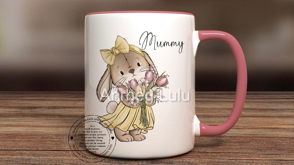 Thumbnail: Flower Bunny Mug