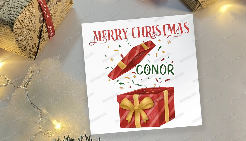 Thumbnail: Exploding Present Card