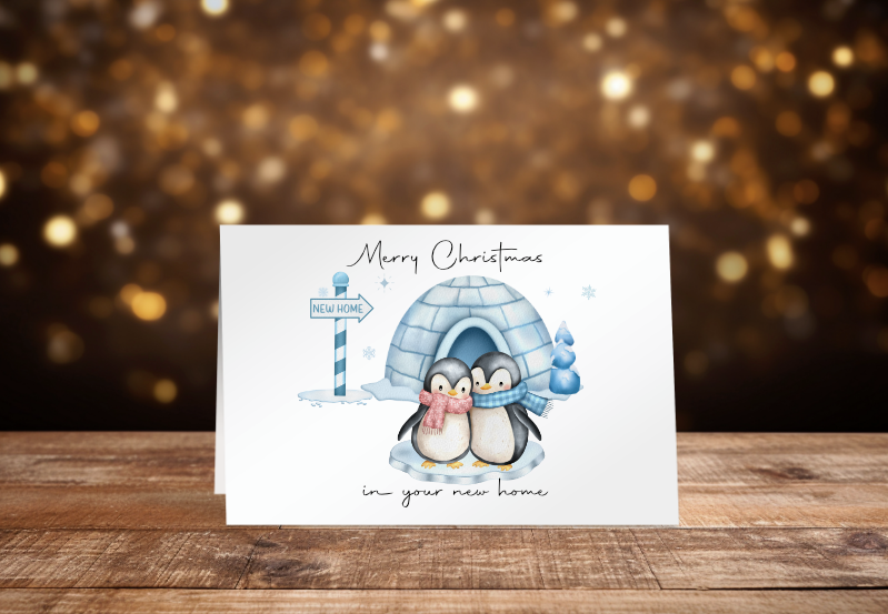Thumbnail: Penguin Couples Card