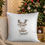 Thumbnail: Little Reindeer Cushion (Velvet-Feel)