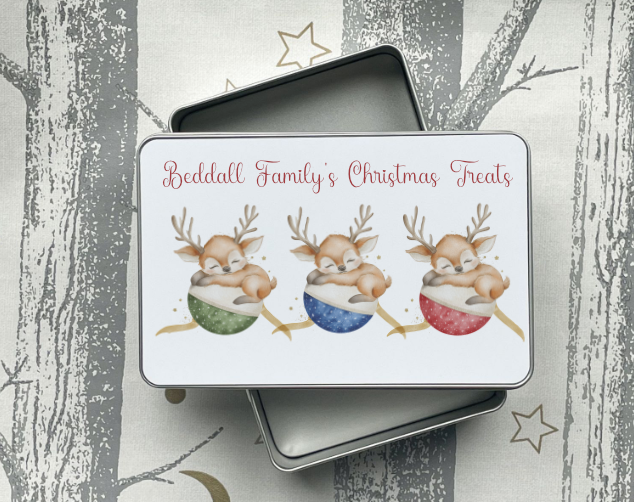 Reindeer Tin