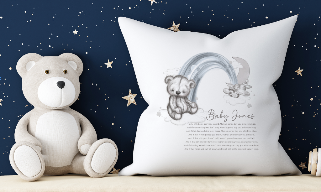 Baby Rainbow Cushion