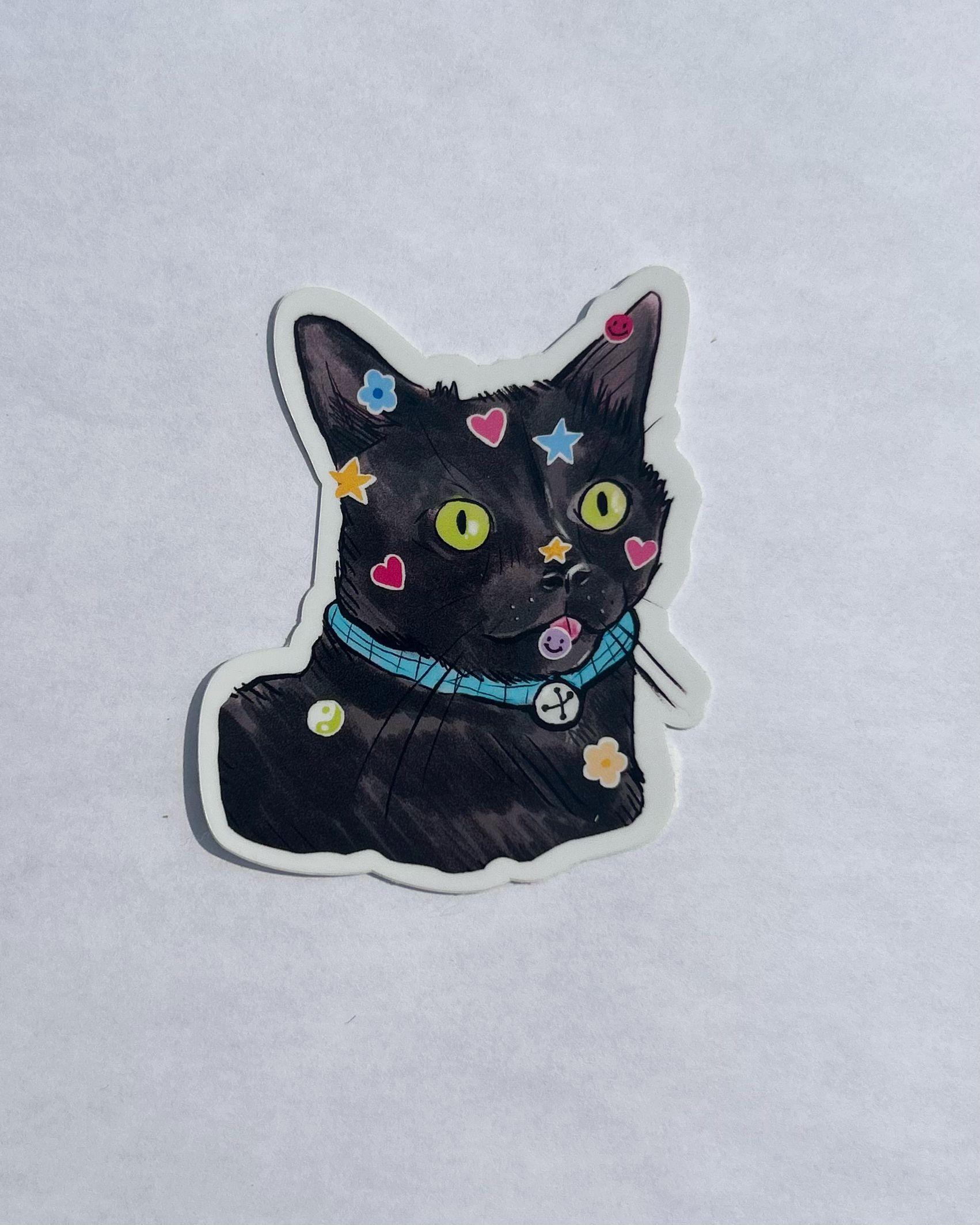 Sticky Cat Vinyl Sticker