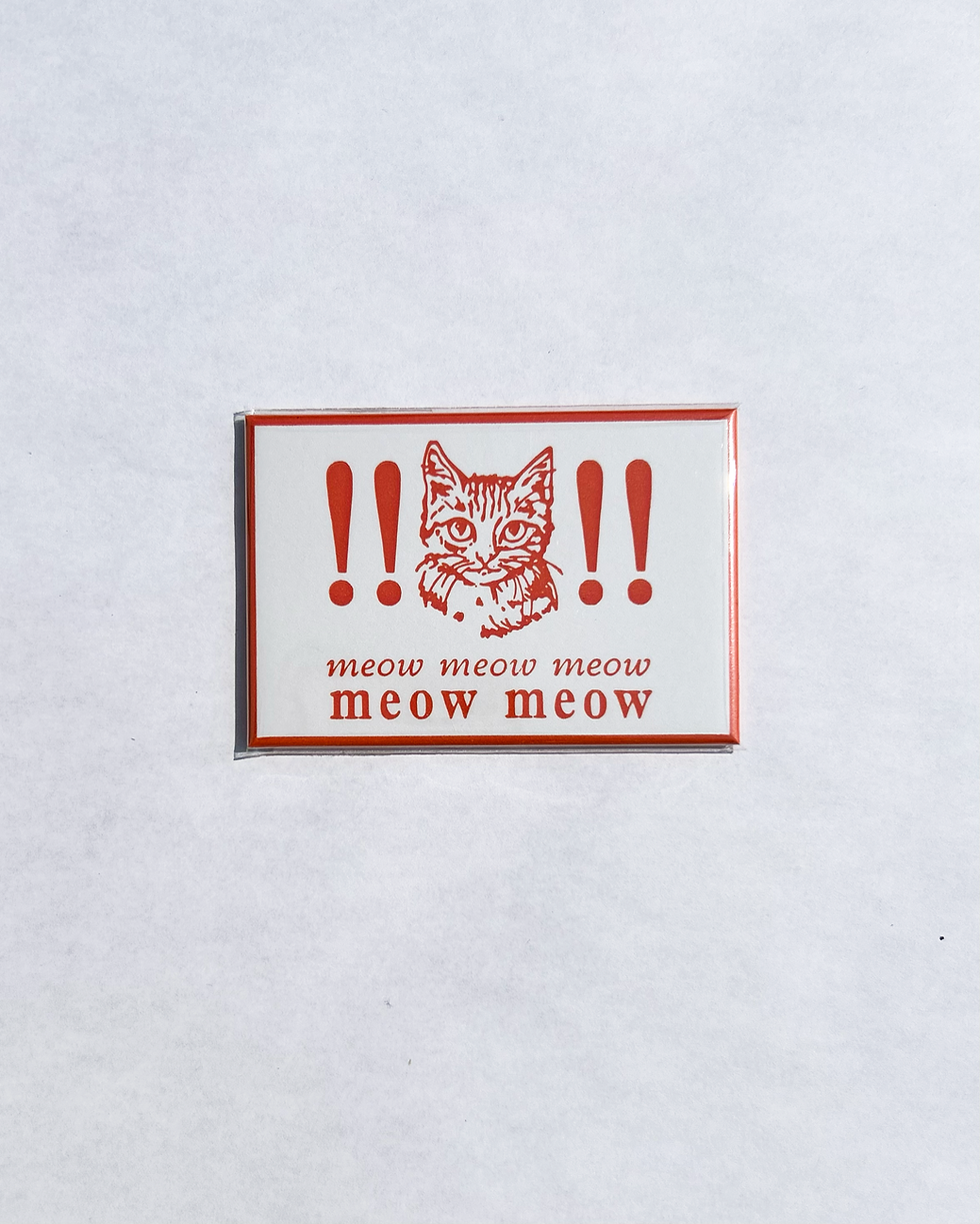 Thumbnail: “Meow Meow Meow” Cat Magnet 