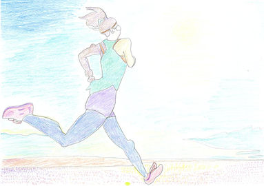 ランナー
スポーツの日にちなんで