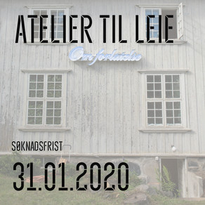 KUNSTNER SØKES TIL ATELIERFELLESSKAP