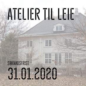 KUNSTNER SØKES TIL ATELIERFELLESSKAP