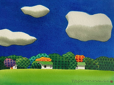 Landscape Pastorale 28 x 38cm $1500 uf Contemporary Watercolour.jpg