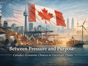 Between Pressure and Purpose: Canada’s Economic Choices in Uncertain Times