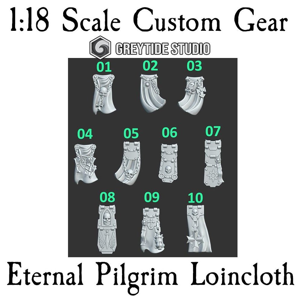 Loincloth Multiple Selections designed by Eternal Pilgrim (JoyToy Scale)