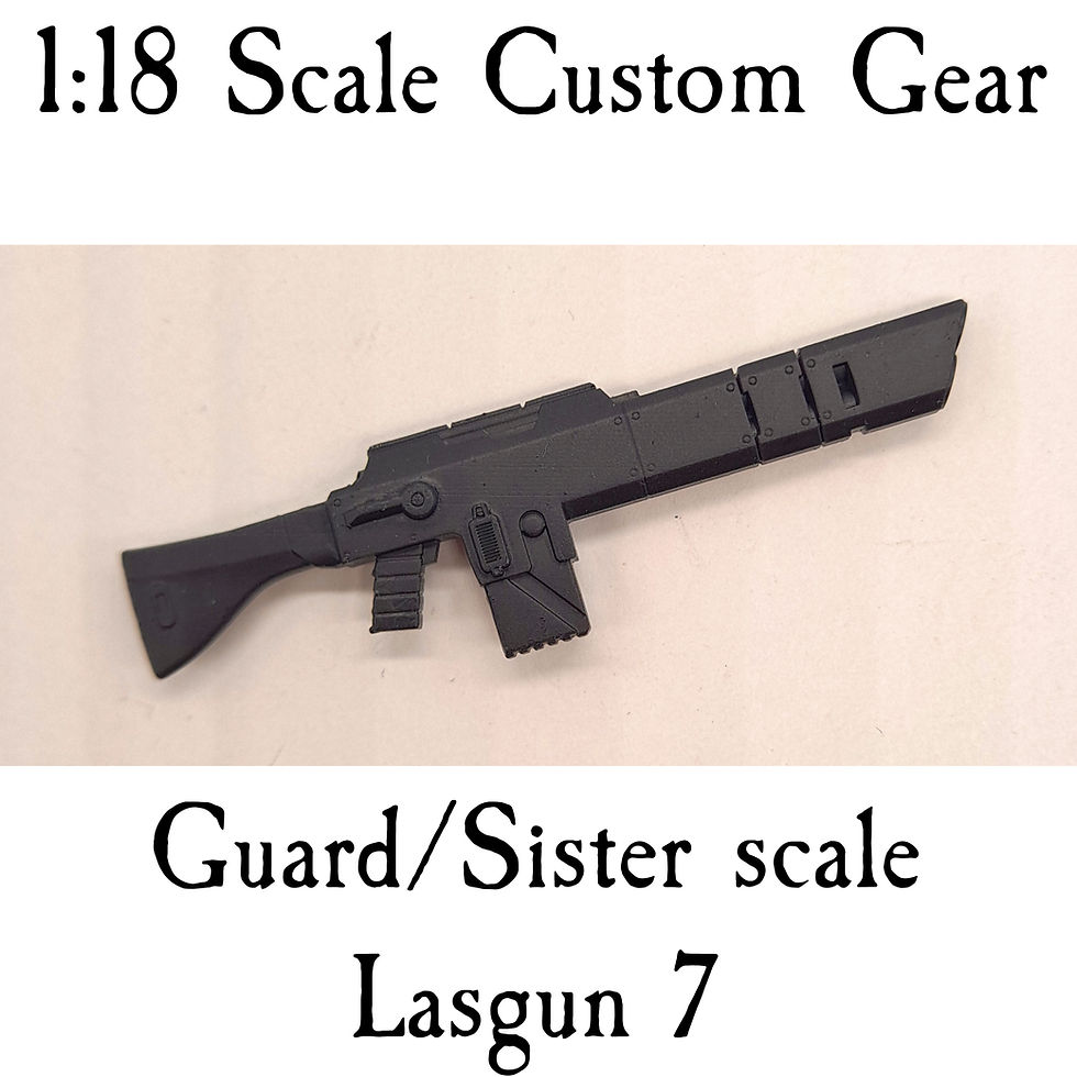 Lasgun 7 Guard/Sister Scale (JoyToy Scale)