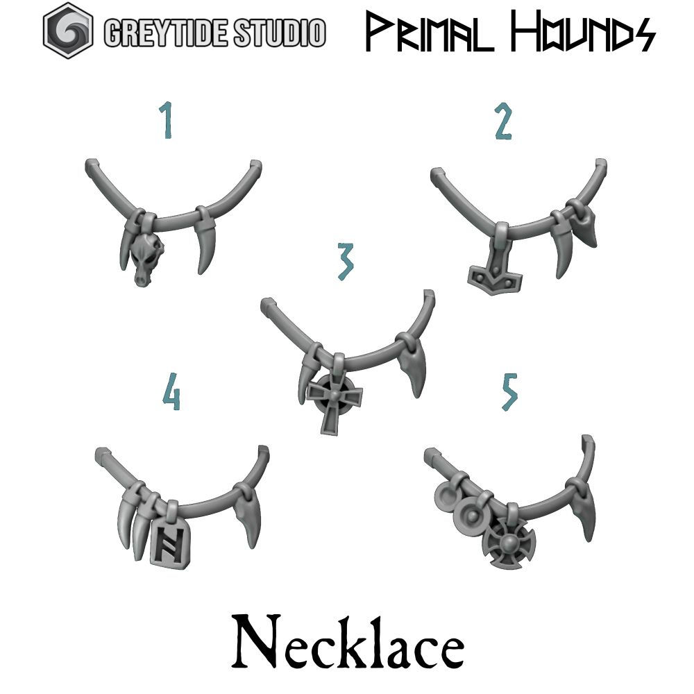 Primal Hounds Necklace (JoyToy Scale)