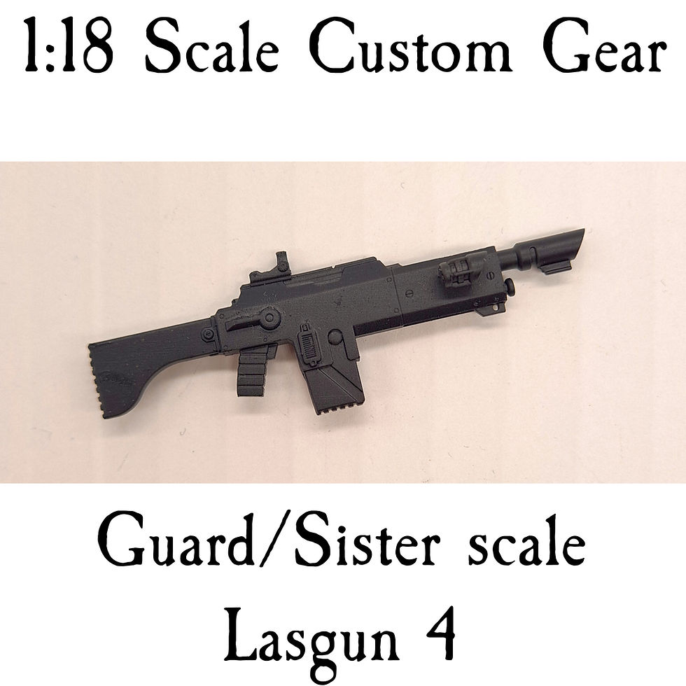 Lasgun 4 Guard/Sister Scale (JoyToy Scale)