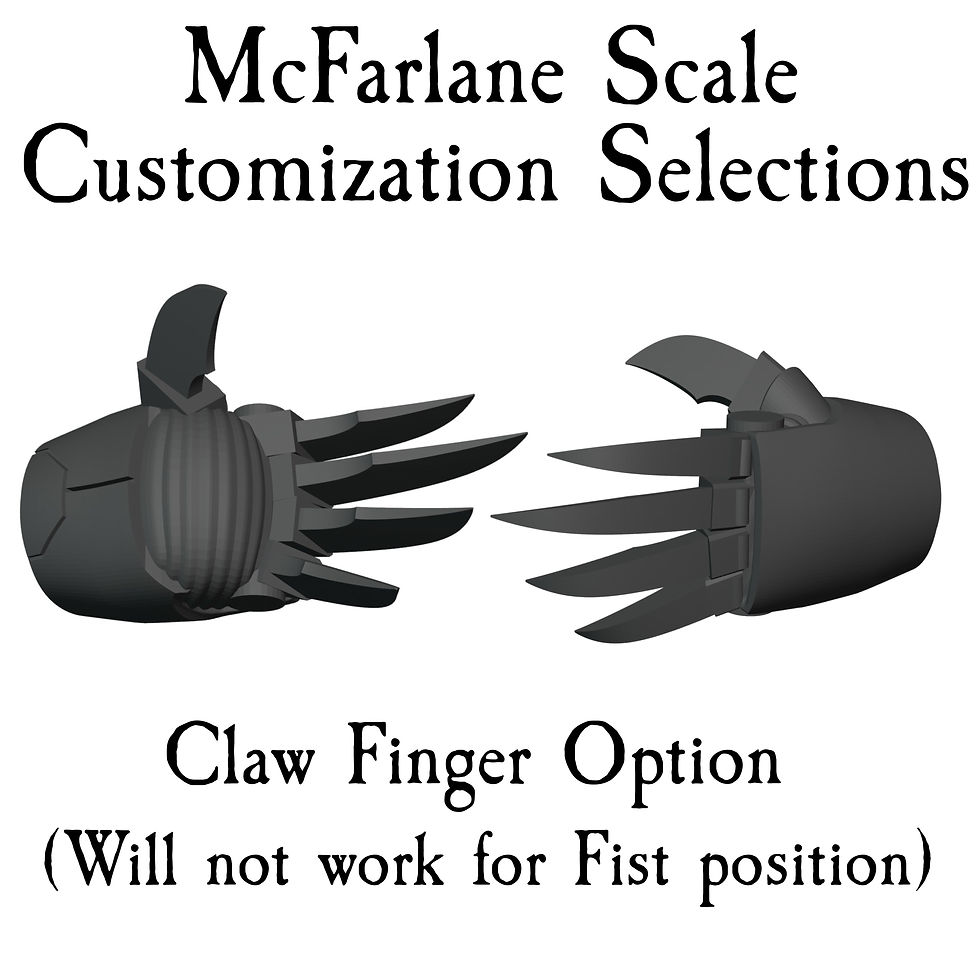 Thumbnail: Ultimate Fist Customizer (McFarlane Scale)