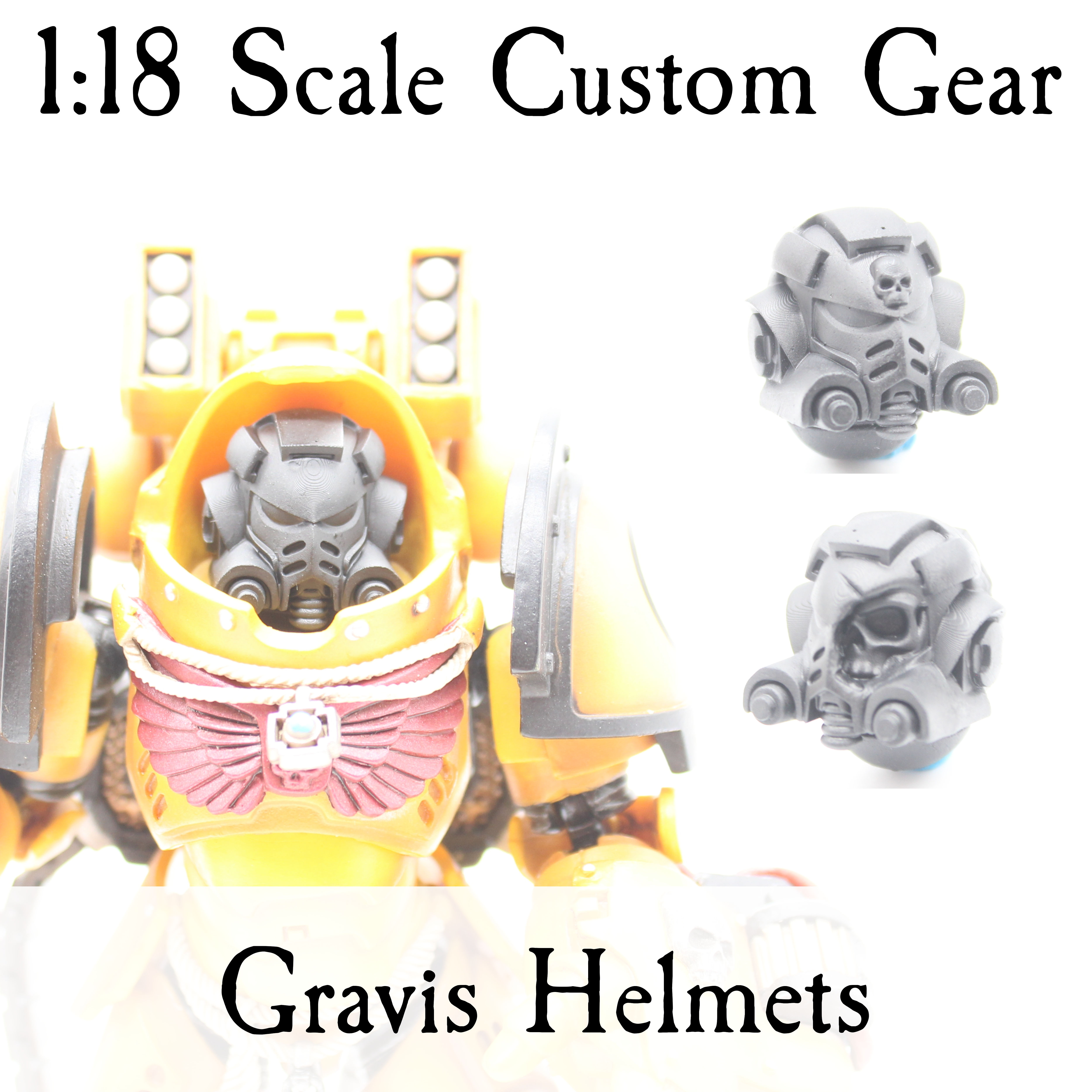 Gravis Helmets (JoyToy Scale)