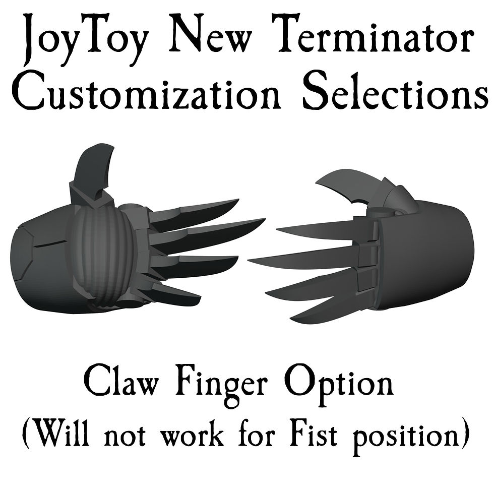 Thumbnail: Ultimate Fist Customizer (JoyToy New Terminator Scale)