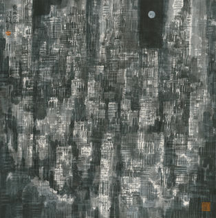 13_程代勒, 東山之上, 紙本水墨, 69×69cm, 2018.jpg