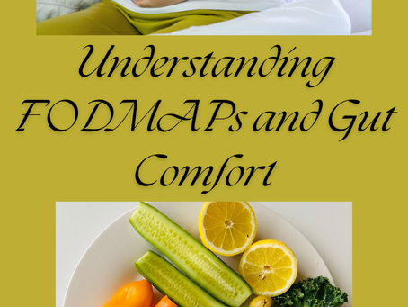 Understanding FODMAPs and Gut Comfort - Group Talk - Week Commencing 14th March 2026.