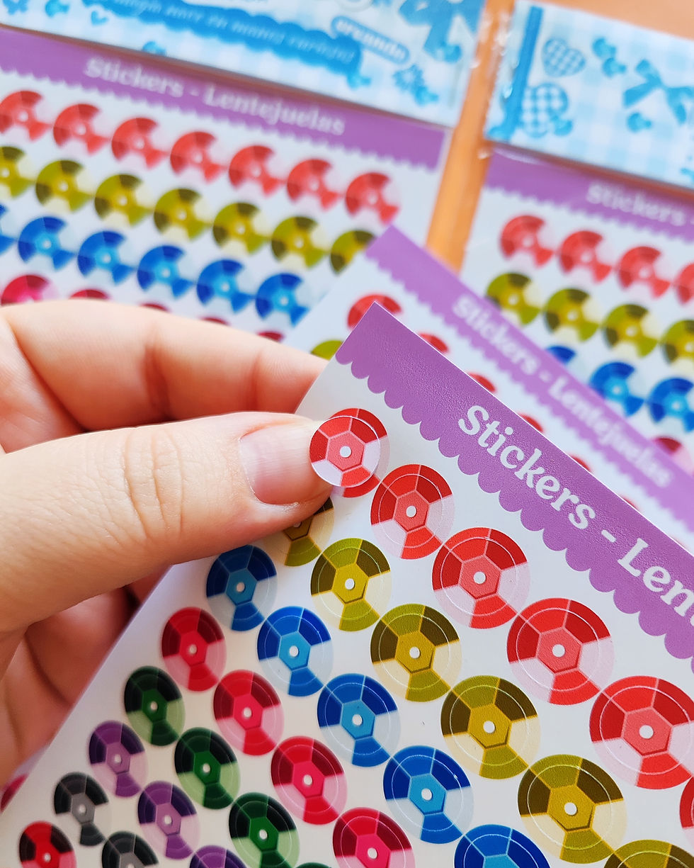 Miniatura: Sticker Círculos " Lentejuelas "