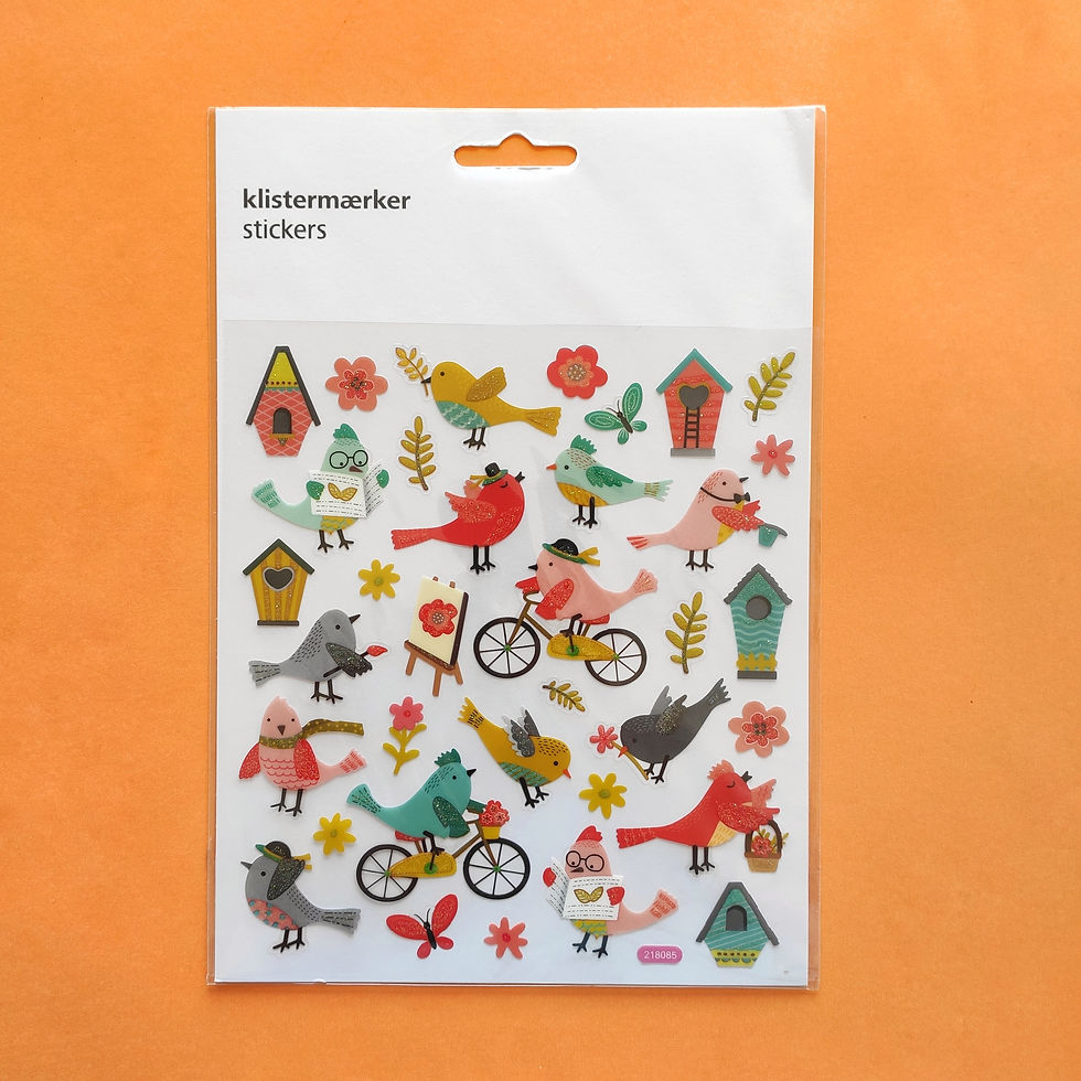 Stickers Bird Song