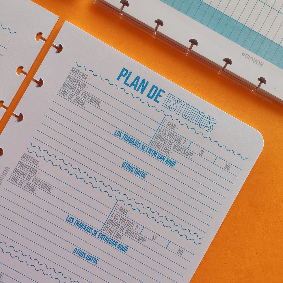 Miniatura: Planner A5  - Universitario