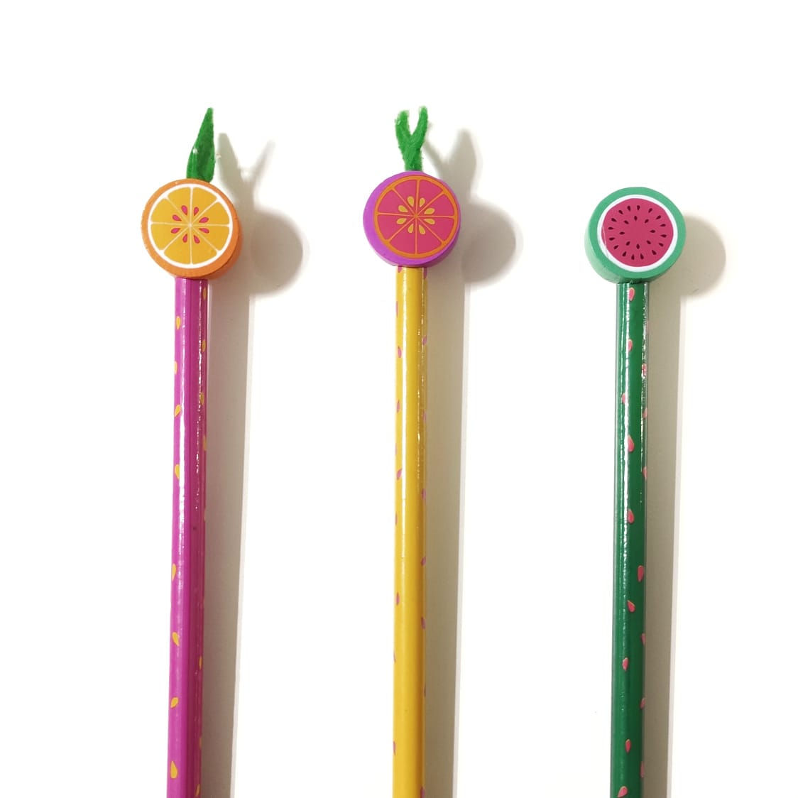 Lápices de madera Frutales