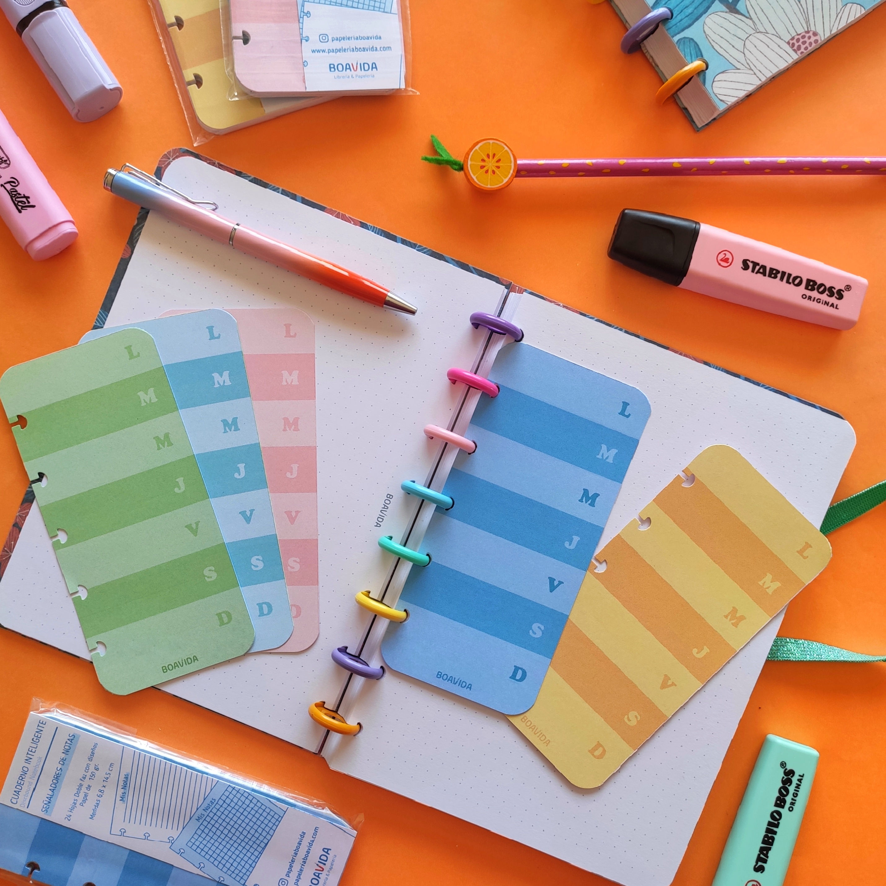 Notas " Prioridades semanales " ( 7 x 14,5 cm)