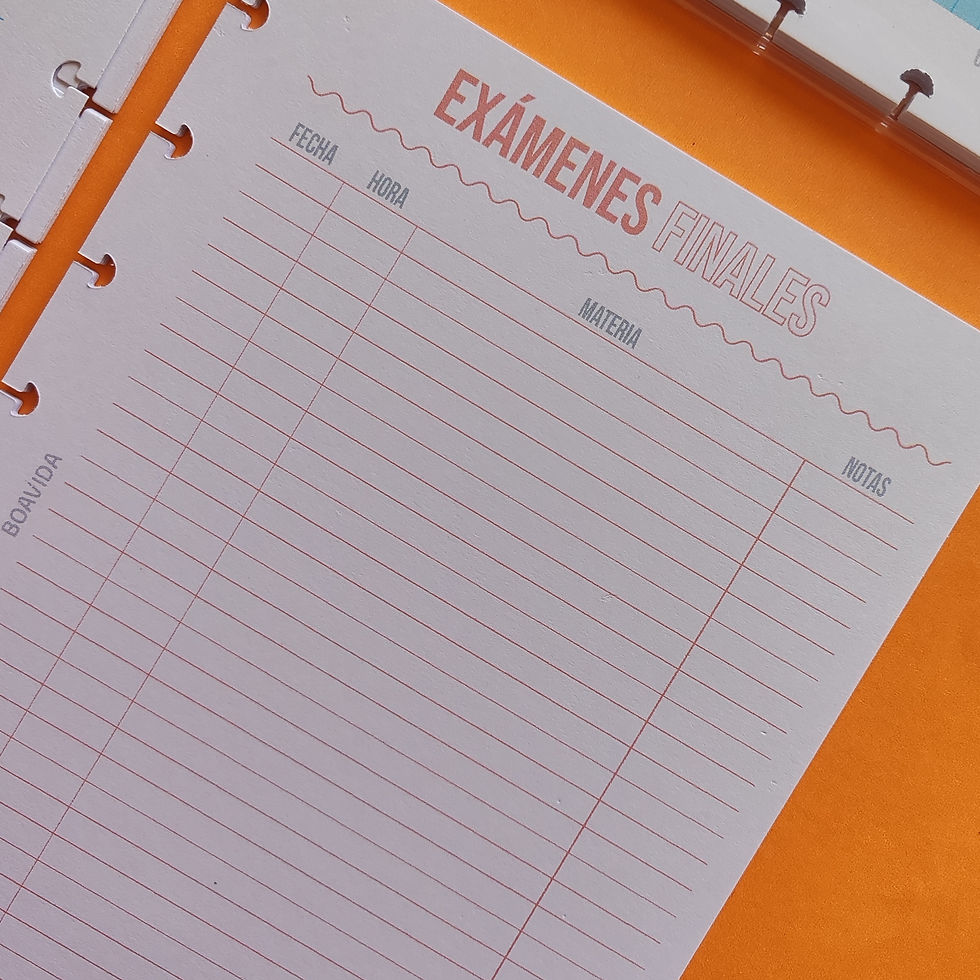 Miniatura: Planner A5  - Universitario