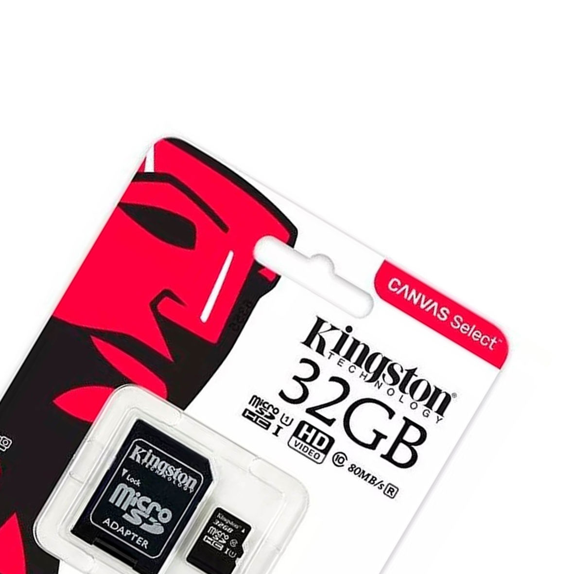 TARJETA MEMORIA MICRO SD  32 GB KINGSTON CLASE 10 80MB/S