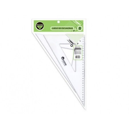 Escuadra Pizzini blister x 2