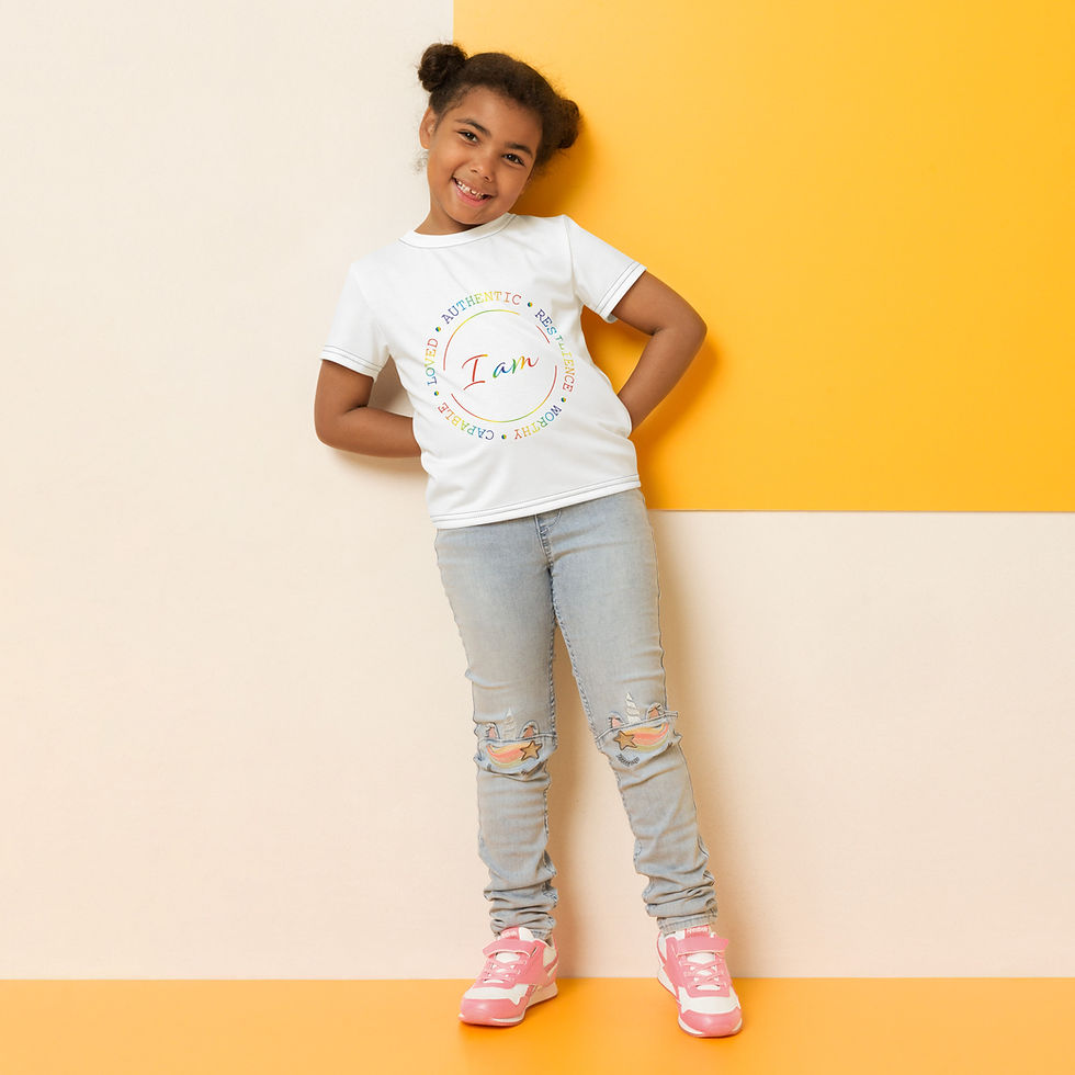 Affirmation Kids crew neck t-shirt