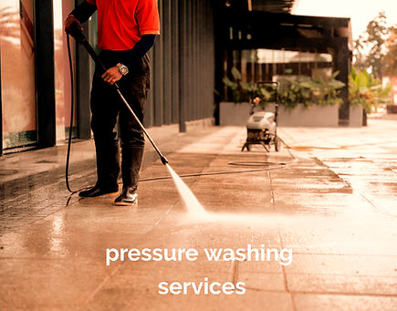 pressure washing