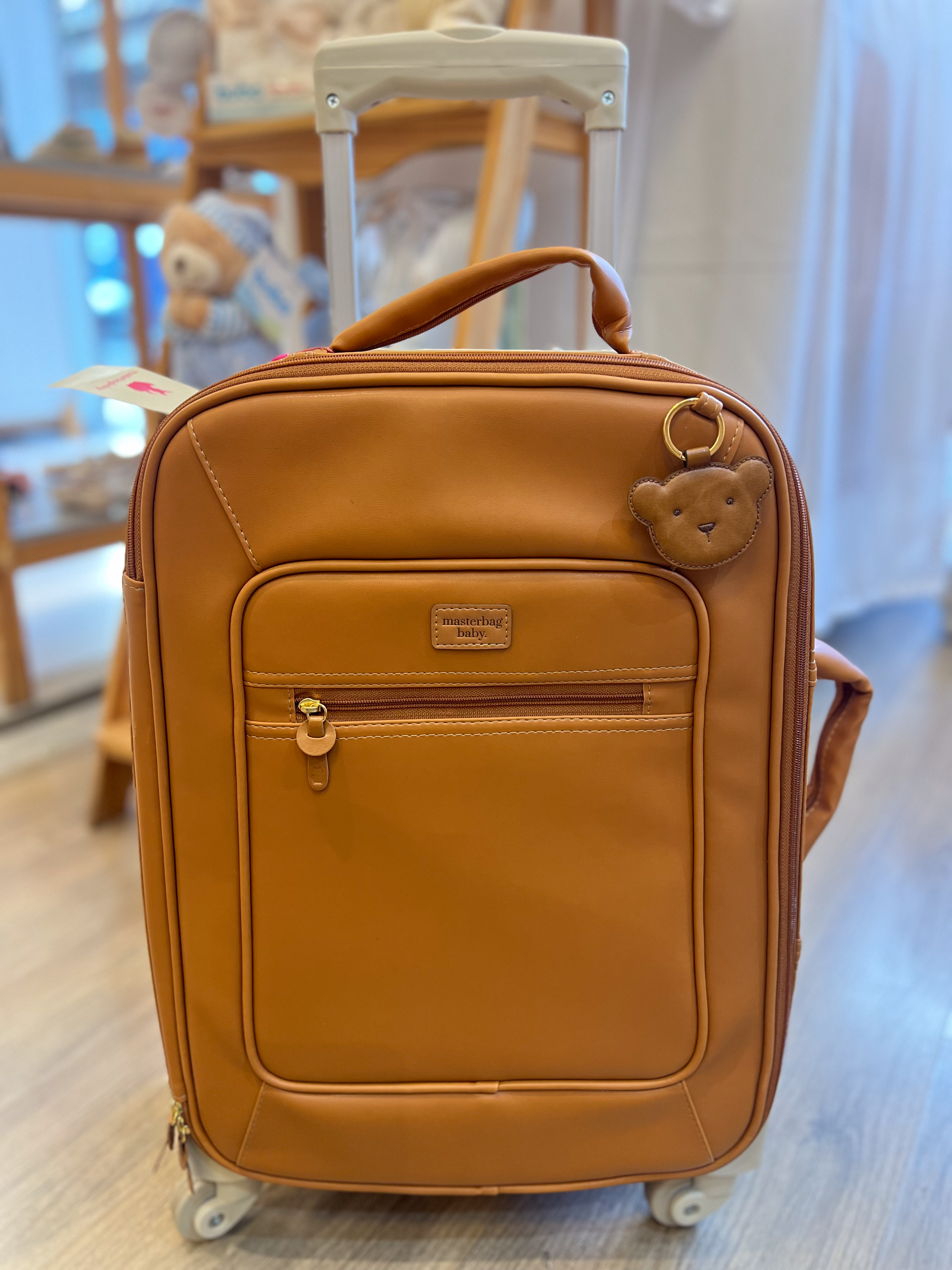 Mala de rodinha Ted Caramelo