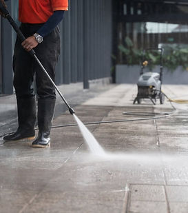 pressure washing