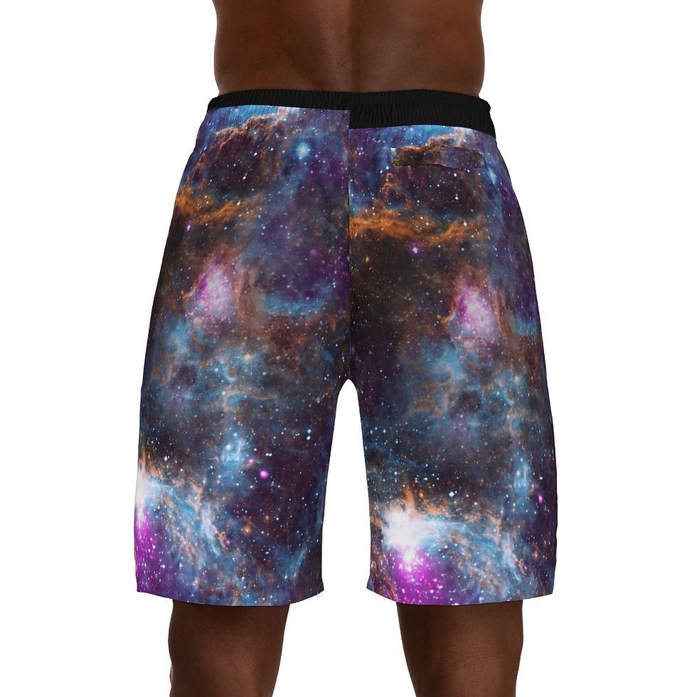 Thumbnail: Clyde P's Mens Jogger Shorts