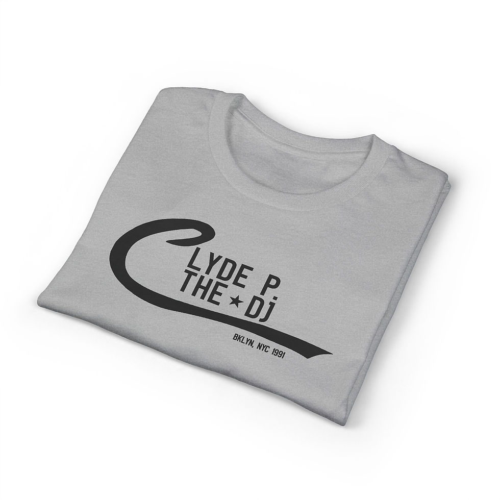 Thumbnail: Clyde P The DJ T-Shirt — Vintage Logo DJ Tee