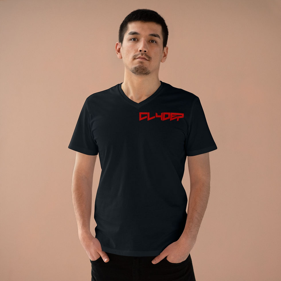 Thumbnail: CLYDP's "Never Stop Dreaming" V- Neck Shirt *Red*