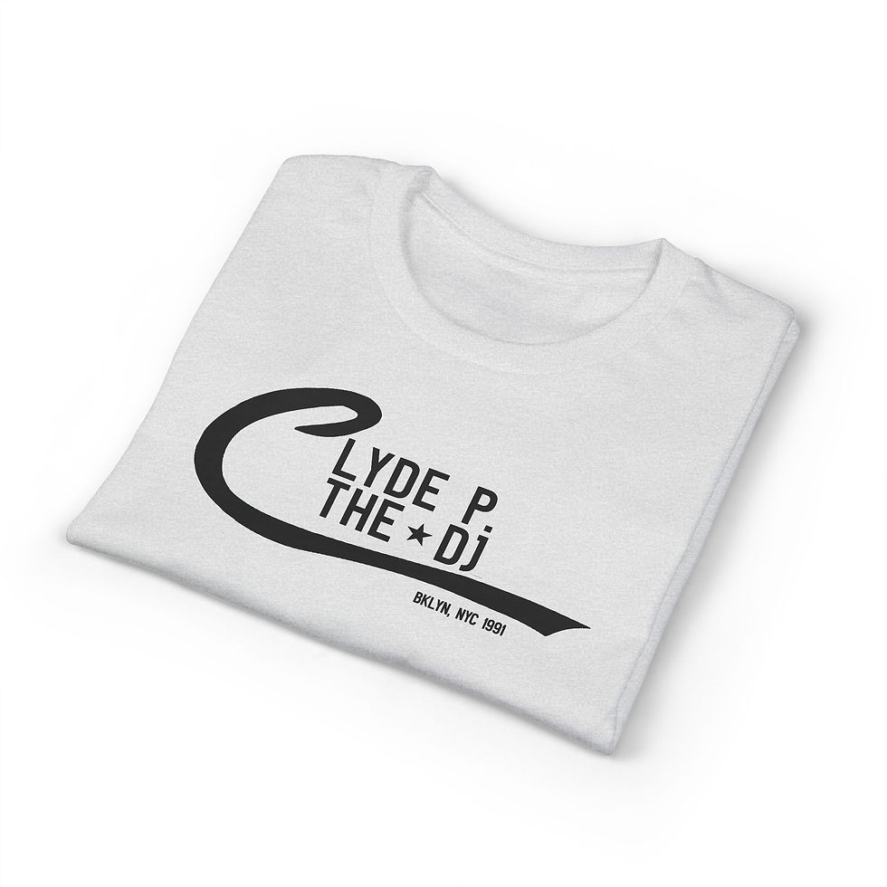 Thumbnail: Clyde P The DJ T-Shirt — Vintage Logo DJ Tee