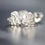 Thumbnail: Solid Sterling Silver Hammered Heart Stud Earrings