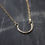 Thumbnail: Delicate Hammered 9ct Gold Necklace