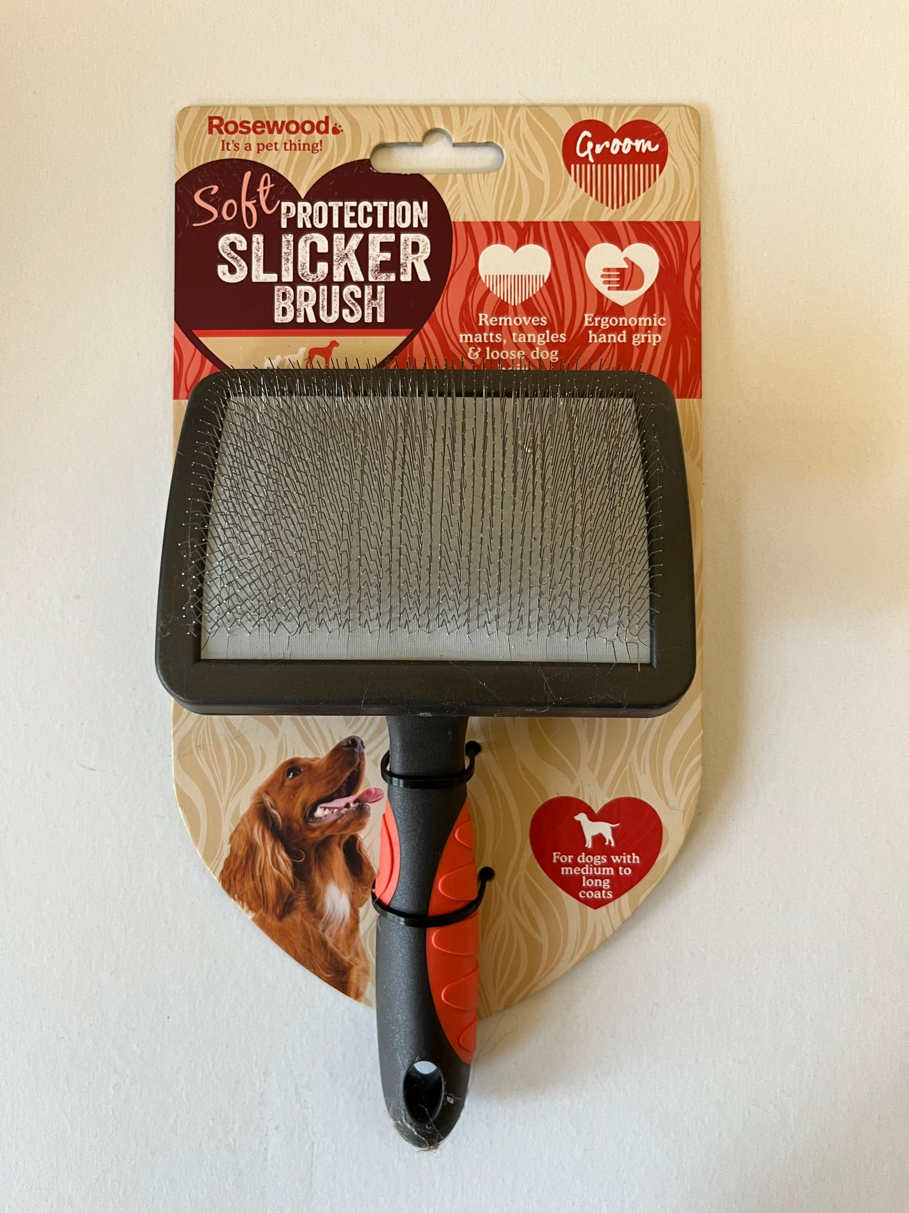 Rosewood Black Slicker Brush - Large